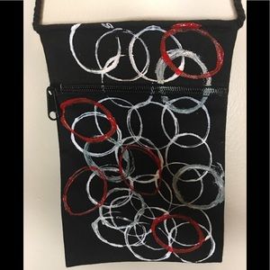 Canvas crossbody completion bag